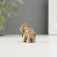 Сувенир полистоун "Слоник с цветочком на попоне" 3х4х1,5 см Сувенир полистоун "Слоник с цветочком на попоне" 3х4х1,5 см