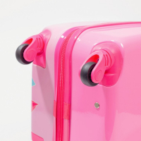 Чемодан детский 29 л (S), отдел на молнии, цвет розовый Чемодан детский 29 л (S), отдел на молнии, цвет розовый