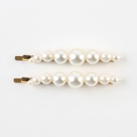 Заколка для волос новогодняя &laquo;Счастья в новом году!&raquo; на Новый год, набор 2 шт, 7 х 1 см