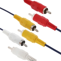 Кабель Luazon KDGN-001, 3xRCA (M) - 3xRCA (M), 1.5 м Кабель Luazon KDGN-001, 3xRCA (M) - 3xRCA (M), 1.5 м