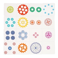 Настольная игра-головоломка &laquo;Умные фигуры. Задания с шестерёнками&raquo;, от 1 игрока, 5+