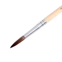 Кисть белка круглая № 8, ручка дерево