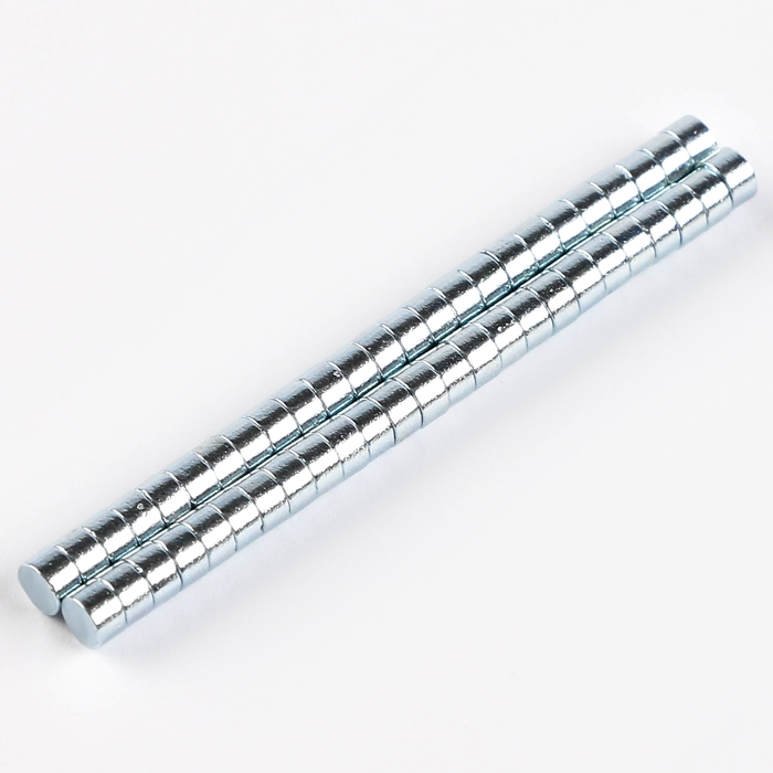 Магнит неодимовый , размер 1 шт. &mdash; 3 &times; 3 &times; 2 мм, набор 50 шт.