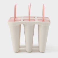 Форма для мороженого Доляна &laquo;Нега&raquo;, 6 ячеек, цвет МИКС