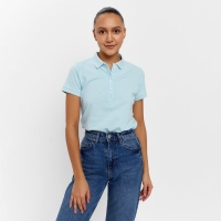 Футболка (поло) женская MINAKU REGULAR FIT: цвет голубой, р-р 42 Футболка (поло) женская MINAKU REGULAR FIT: цвет голубой, р-р 42