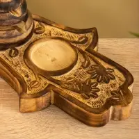 Подставка под благовония &laquo;Рука Фатимы&raquo;, 22 см, дерево