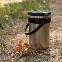 Термос для еды "Амет. Экспресс" 1с2391, 1.8 л, (3 контейнера &times; 0.6 л), 74 &deg;С, 6 ч