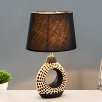 Настольная лампа "Корнели" Е27 40Вт черный 18х26х41 см RISALUX