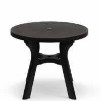 Стол круглый «Атлант», 90×90×76.5 см, коричневый Стол круглый «Атлант», 90×90×76.5 см, коричневый