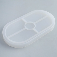 Набор для создания поддона из гипса с поталью &laquo;Овал&raquo;