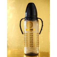 Бутылочка для кормления &laquo;Little lion&raquo;, классическое горло, с ручками, 250 мл., от 0 мес., Золотая коллекция