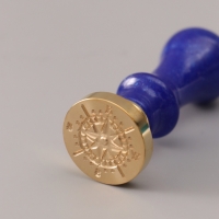 Сургучный набор "Компас" печать, ручка, сургуч 12,5х10х3,6 см