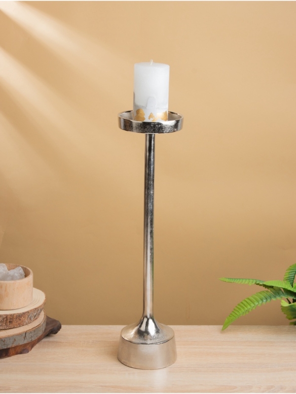 Подсвечник &laquo;Солид&raquo;, 11.5&times;11.5&times;45.5 см, алюминий