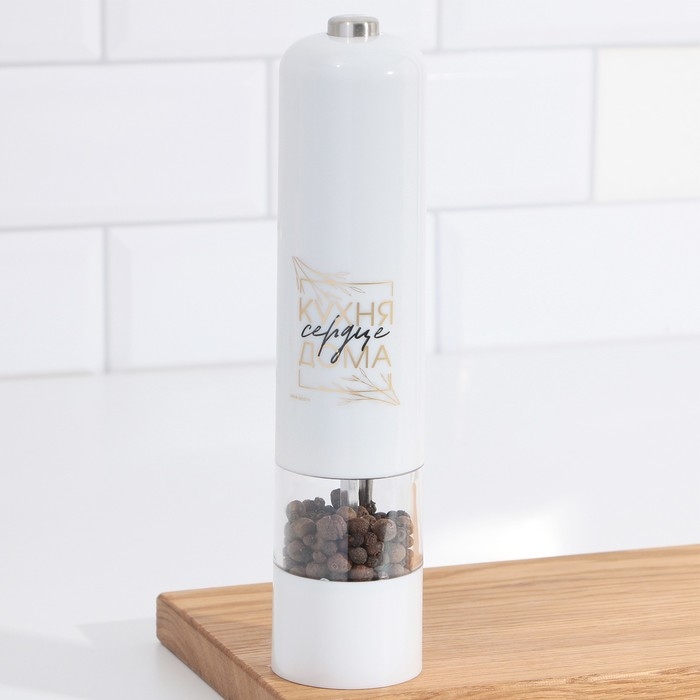 Мельница электрическая для специй &laquo;Создавайте шедевры&raquo;, модель LET-002, 22,3 х 5,2 см