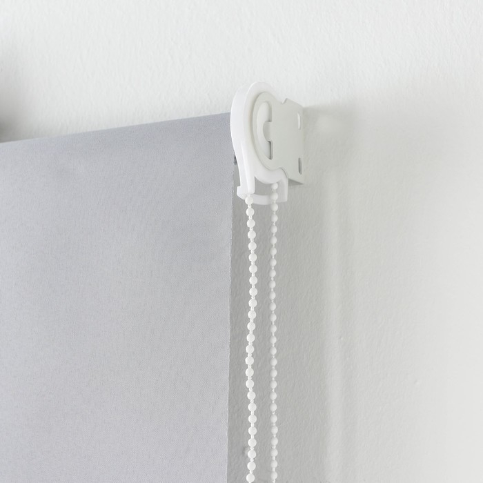 Штора рулонная &laquo;Механика&raquo;, 50&times;180 см (с учётом креплений 3,5 см), цвет серый