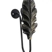 Крючок для штор CAPPIO KS041, цвет черный с золотом, набор 2 шт