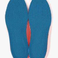 Стельки для обуви, универсальные, спортивные, р-р RU до 36 (р-р Пр-ля до 38), 24 см, пара, синий/красный