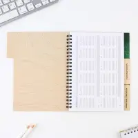 Планинг-ежедневник &laquo;Любимому учителю&raquo;, формат А5, 45 листов, мягкая обложка на спирали с разделителями