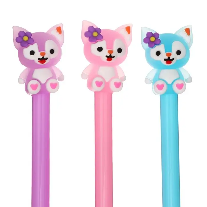 Ручка - прикол гелевая Calligrata &laquo;Котик&raquo;, МИКС