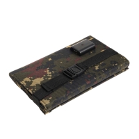 Солнечная панель для зарядки телефона, складная, 4 панели, 21 Вт, 44&times;16.5&times;0.3 см, хаки