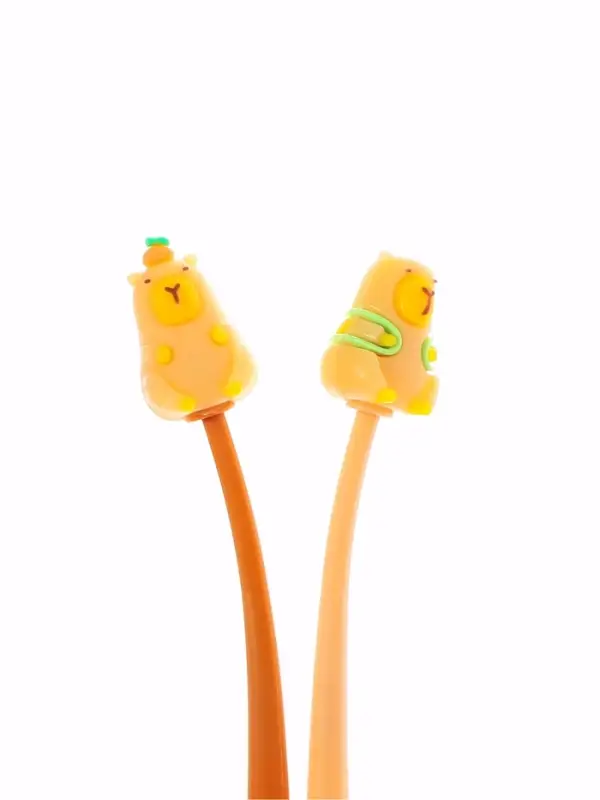 Ручка гелевая-прикол &laquo;Капибара&raquo;, синий стержень, МИКС