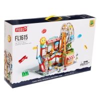 Конструктор Город &laquo;Парк аттракционов&raquo;, 194 детали