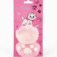 Заколка для волос &laquo;Пушистые лапки&raquo; 2 шт, Коты аристократы