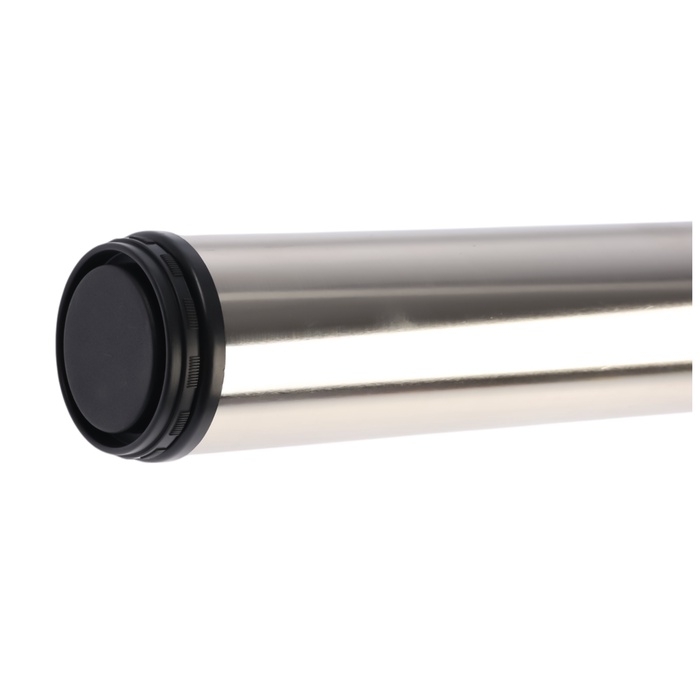 Опора мебельная, барная, ТУНДРА, 60х710 мм, цвет сатин никель