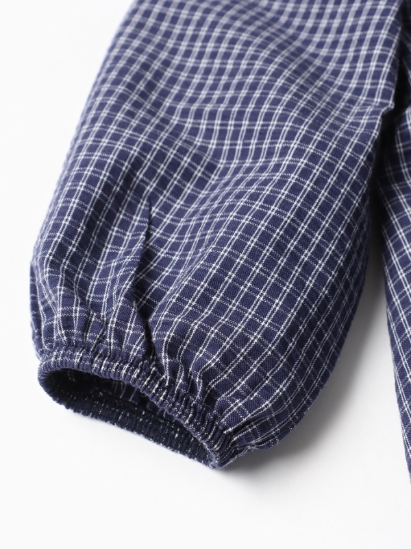 Платье Крошка Я Платье Крошка Я "Клетка", рост 80-86, синий