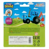 Игрушка-тянучка антистресс с блестками &laquo;Синий Трактор&raquo; XIB-BT04-GL-RU