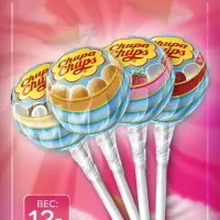 Карамель Chupa-Chups со вкусом мороженого, 12 г