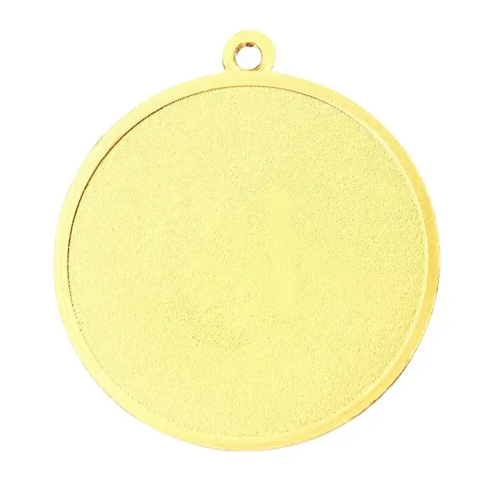 Медаль призовая 198, d= 5 см. 1 место. Цвет золото. Без ленты