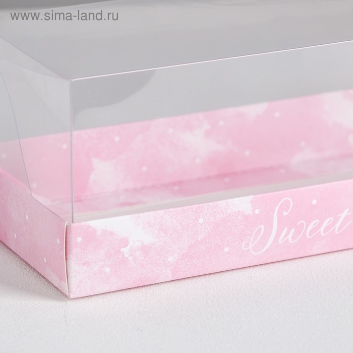 Коробка кондитерская &laquo;Sweet moments&raquo;, 26, 2 х 8 х 9,7 см