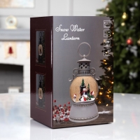 Фигура светодиодная &laquo;Волшебный каток&raquo;, 20х10.5 см, музыка, батарейки ААх3 (не в комплекте), USB, свечение тёплое белое