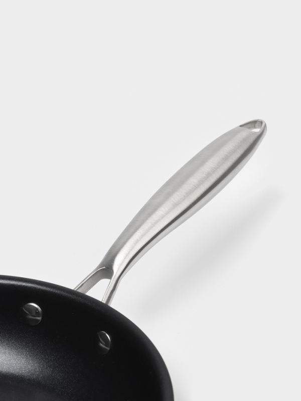 Сковорода 3Ply d=25,5 см, h=5 см, толщина 2,2 мм, индукция, антипригарное покрытие