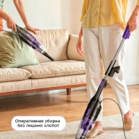 Пылесос для дома вертикальный ручной КТ-5156 (2 в 1) 600 Вт Пылесос для дома вертикальный ручной КТ-5156 (2 в 1) 600 Вт