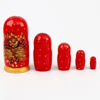 Матрёшка 5 в 1 большая, МИКС