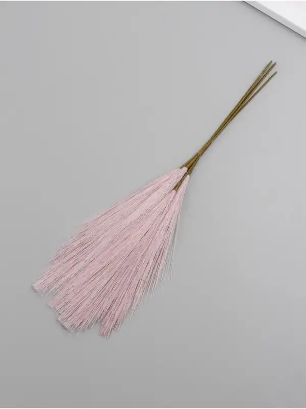 Искусственное растение для творчества "Ковыль" сирень 29 см