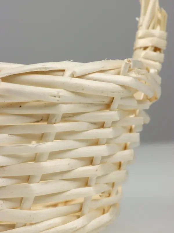 Набор корзин  (ива): 36x28xH13xHH36; 31x23xH12xHH31; 25x18xH10xHH26, 3 шт. Выбеленный