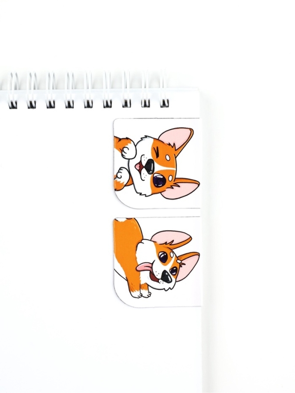 Подарочный набор блокнот А6, 32 листа, наклейки, магнитные закладки &laquo;Для тех, у кого лапки&raquo;