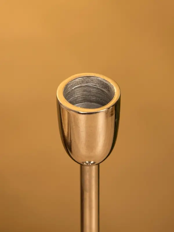 Подсвечник "Сицилия" 10х10х27 см, алюминий