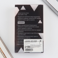 Зарядное устройство &laquo;Harmony&raquo;, 5000мА, мод. PB-02, 10,4 х 6,4 см