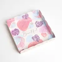 Коробка для печенья, кондитерская упаковка с PVC крышкой, &laquo;Абстракция&raquo;, 15 х 15 х 3 см