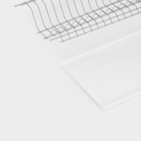 Сушилка для посуды с поддоном для шкафа 80 см, 76.5&times;25.6 см, хром