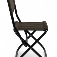 Стул складной средний 22 мм, 70 х 36 х 33 см, зелёный