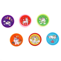 Печать цветная «Счастливые единороги», набор 6 шт., МИКС Печать цветная «Счастливые единороги», набор 6 шт., МИКС