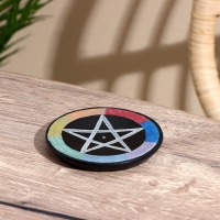 Подставка под благовония "Звезда" камень 10 см Подставка под благовония "Звезда" камень 10 см