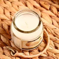 Свеча в банке "Ваниль" 82 гр 6х9х9 см