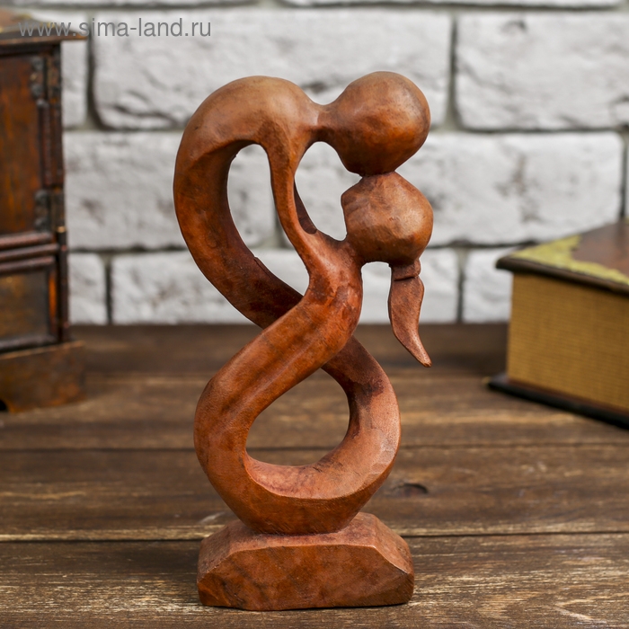 Сувенир дерево "Пара Бесконечность" 20х8х3 см