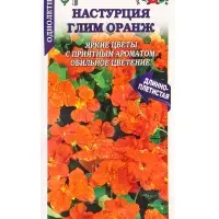 Семена Настурция Глим Оранж /Сотка/ 0,5г/ h-250см, d-5см/*500